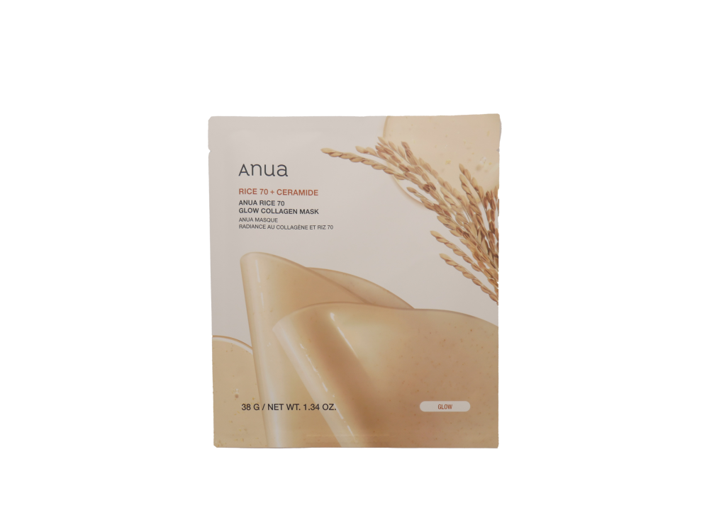 Anua - Rice 70 Glow Collagen Mask 1pc