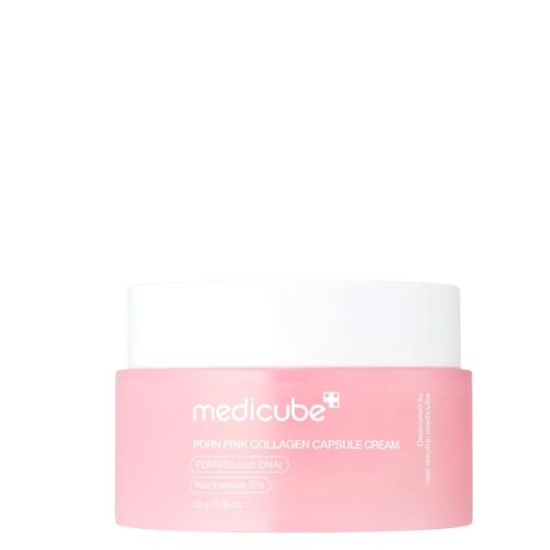 Medicube PDRN Pink Collagen Capsule Cream Korean Skincare in The Bahamas naturally for hydrated, plump, glowing skin