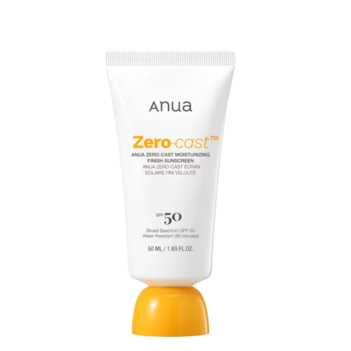 Anua Zero Cast Moisturising Sunscreen SPF 50+ PA++++ for daily sun protection | Korean skincare in The Bahamas