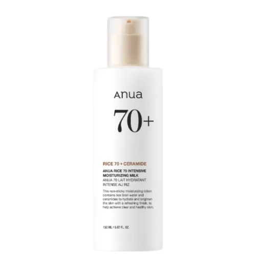 Anua Rice 70 Intensive Moisturising Milk for hydrated, radiant skin | Korean skincare in The Bahamas