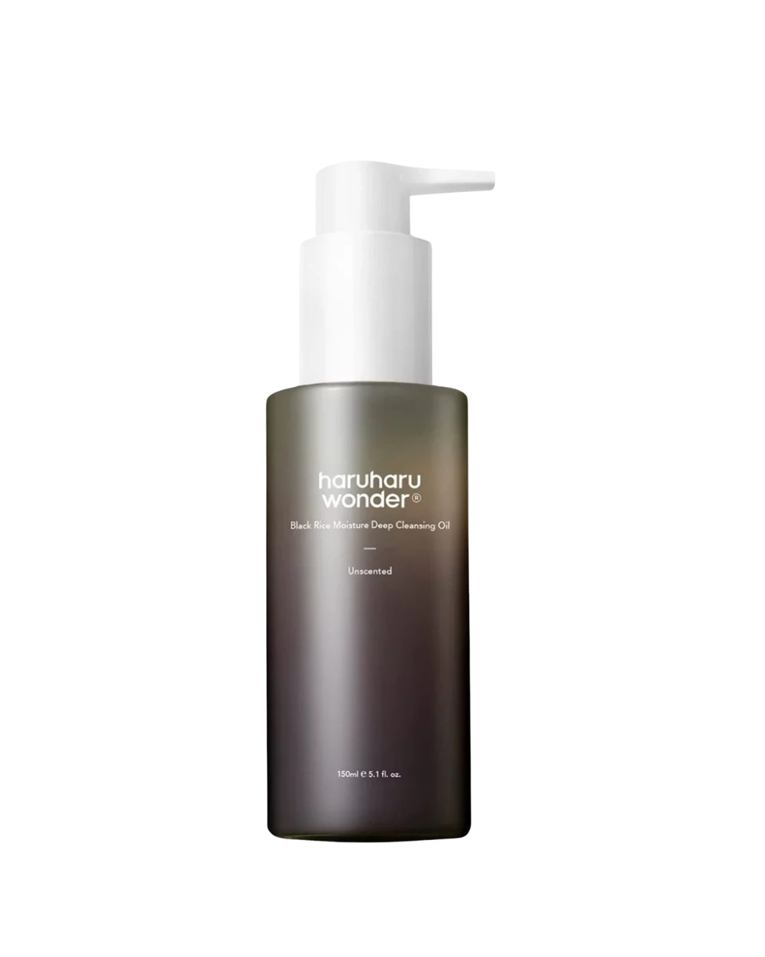 Haruharu Wonder Black Rice Moisture Deep Cleansing Oil Korean skincare in The Bahamas for gentle makeup removal and deep cleansing.
